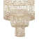 Cybele 2 - Light Shell/Capiz/Wrought Iron LED Chandelier