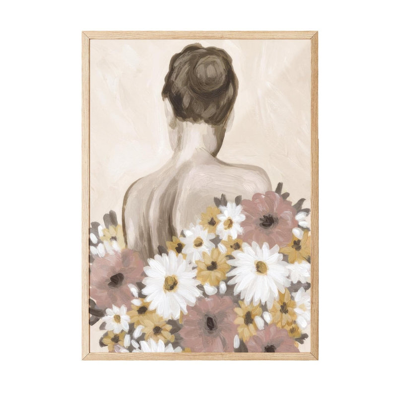 Peinture décorative encadrée