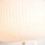 Alexa White Ribbed Glass & Gold Metal Multi Drop Pendant