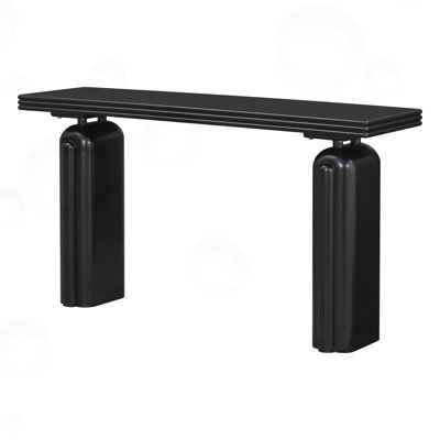 Luxury Acacia Veneer Console