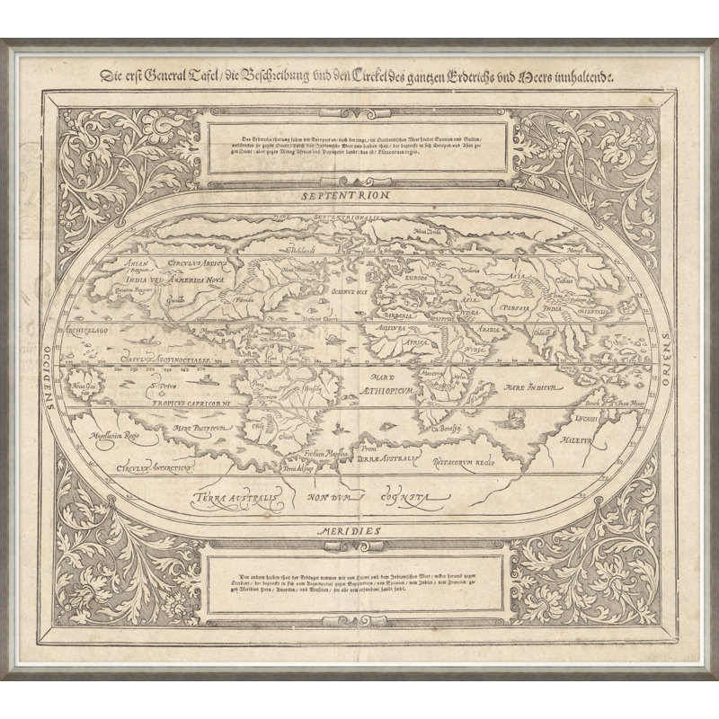 Septentrion Map Giclee Print by Soicher Marin Archives