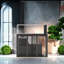 Aquarium moderne moderne noir Eco-105858118