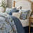 7PCS Vintage Floral Comforter Set