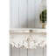 Console 46 po x 16,5 po x 30 po Slimline Whitewash, pour couloir salon chambre à coucher