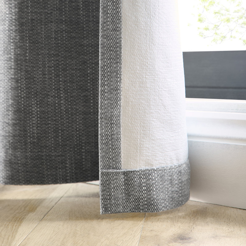 Boucle Chenille Blackout Curtain Panel Pair, 66" Width x 72" Drop (168 x 183cm)