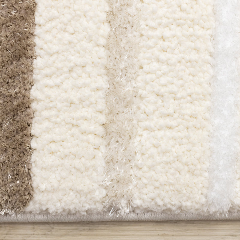 Tapis intérieur crème Dilmore, Rectangle 7 pi 10 po x 10 pi 6 po