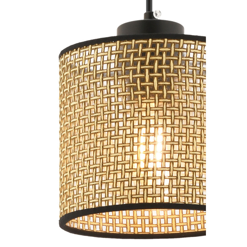 Lustre, H 13,78 po x l 13,78 po x P 9,85 po, Beige