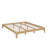 Bamboo Wood Platform Bed Frame-1782482079