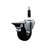 Phenolic Swivel Expanding Stem Caster with Brake SCC PLB 3-1/2" x 7/8"