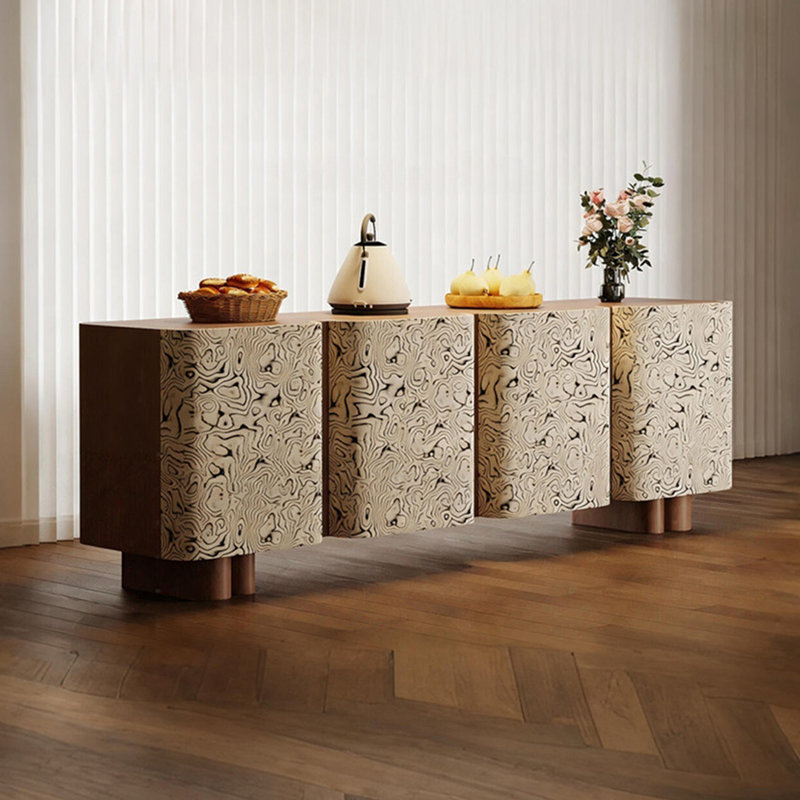 Buffet luxueux rétro de style français