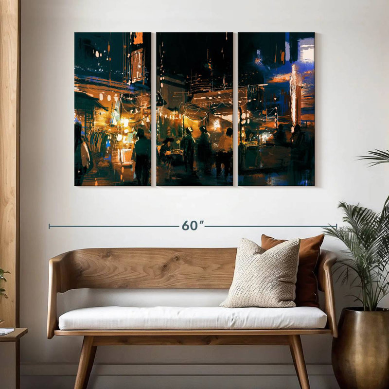 Sireci Tokyo, 32" H x 50" W