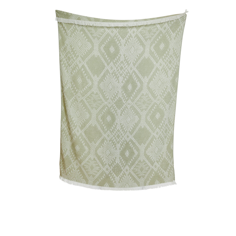 Tanvi - Woven Throw, Sage