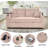 65 In Full Sleeper Sofa Bed, Convertible Pull Out Couch With Small Table-1672382149