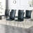 Frisbie Tufted Upholstered Wing Back Parsons Chair for Kitchen and Banquet Hall-316721278-316721276