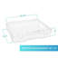 Paquet de 3 caisses transparentes empilables Sorbus