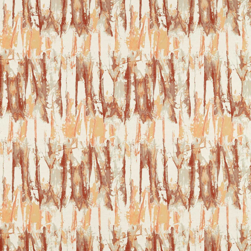 Eco Takara Fabric, Baked Terracotta/Rust