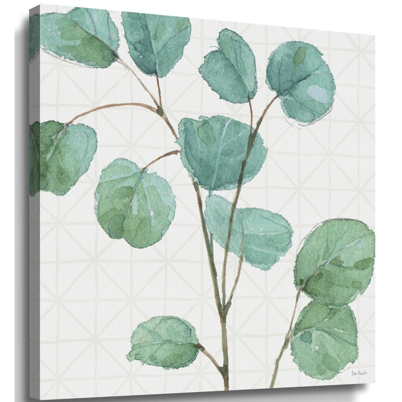 « mixed verts lii », impression sur toile, Toile tendue, H 18 po x l 18 po x P 2 po