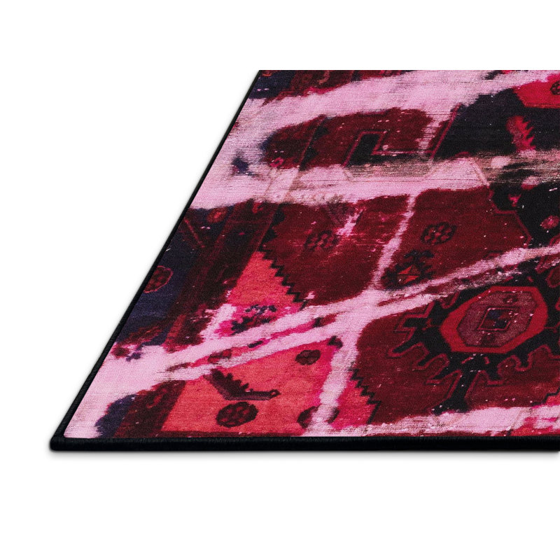 Abstract Indoor Rug, Runner 2' x 5'