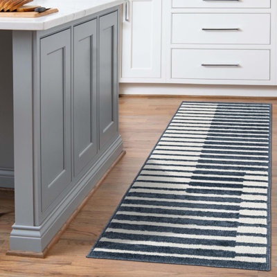 Tapis Ivy Bronx Namsen Nathanyl bleu