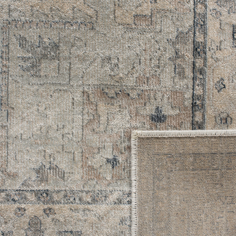Tapis oriental bleu clair Evanoff, Tapis de couloir 2 pi 2 po x 8 pi