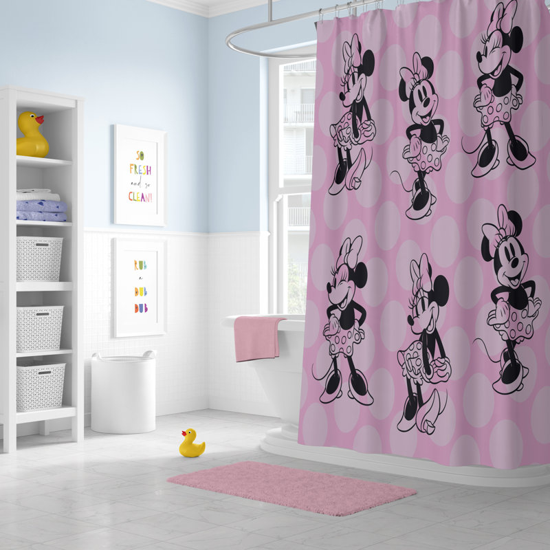 Minnie Mouse - Blush Shower Curtain