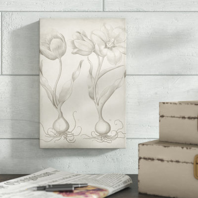 Classic Romance III - Wrapped Canvas Painting Print