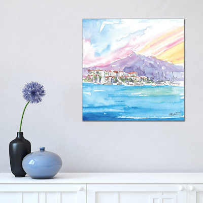 Luxury Mediterranean Harbour Of Puerto Banus Spain - Wrapped Canvas Print