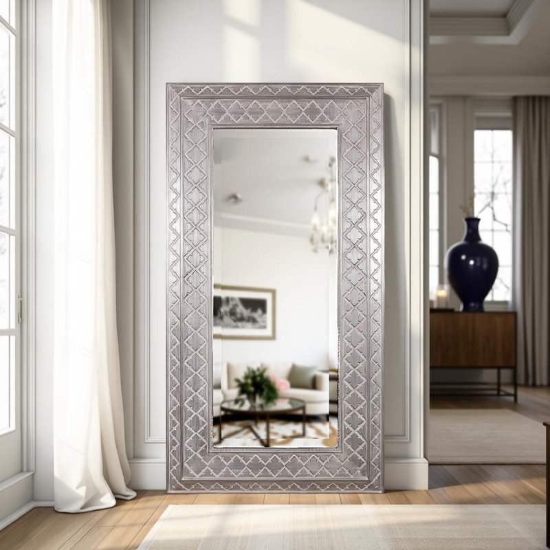 Bianca1 Rectangle Beveled Wall Mirror