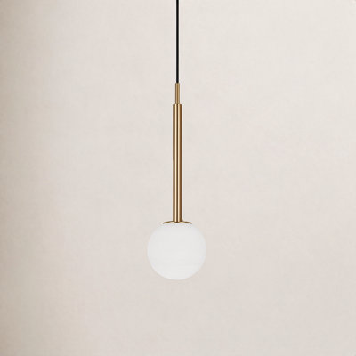 Dimmable Globe Single Light Pendant