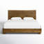 Cortina Live Edge Solid Oak Bed-98847114