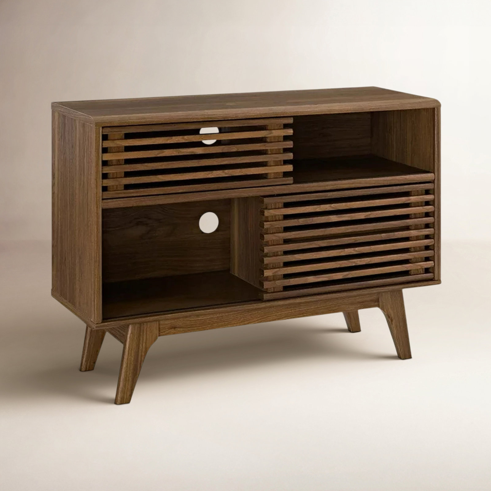 Render TV Stand, Walnut