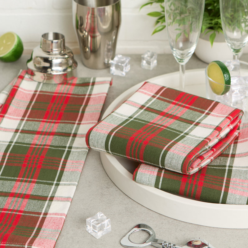 HAPPY HOLIDAY PLAID KT, ENSEMBLE DE 3