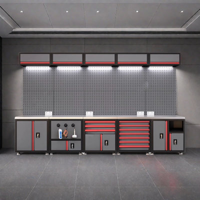 Heavy-Duty Metal Tool Cabinet for Automotive