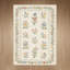 Abingdon Aaron Floral Area Rug, Machine Washable, Soft Faux Cashmere& Non-Slip Backing-919560829