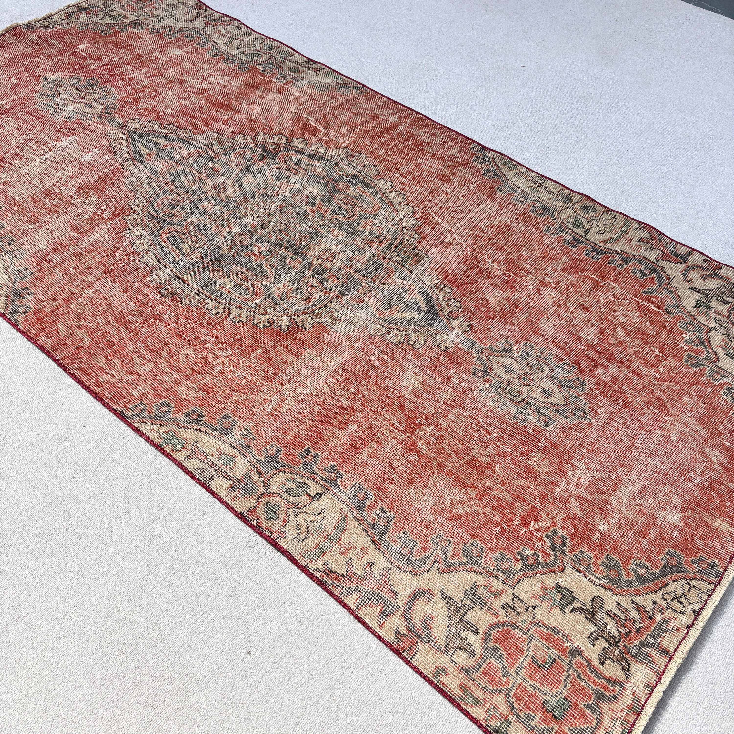 Bungalow Rose 47.2x94.5 Inch Red Rug, Traditional Vintage Modern ...