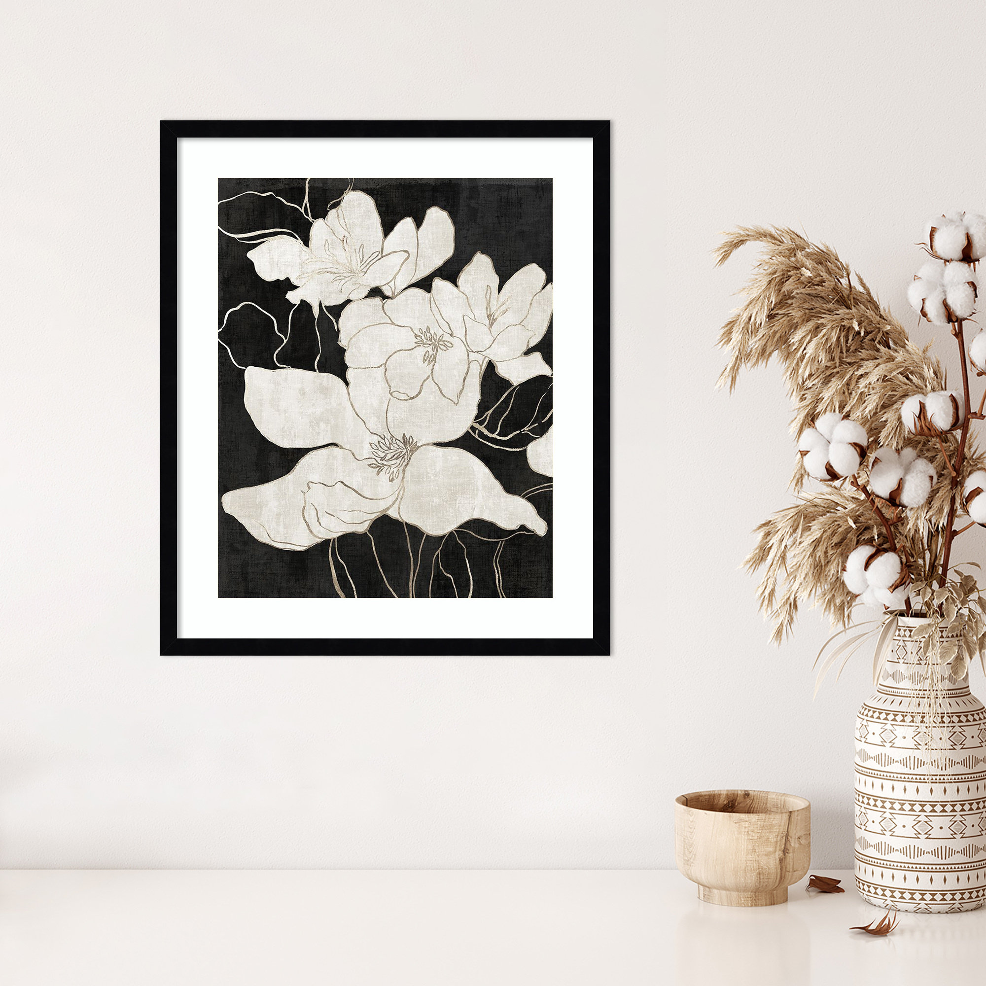 Lark Manor™ Japandi II by Asia Jensen Wood Framed Wall Art Print | Wayfair