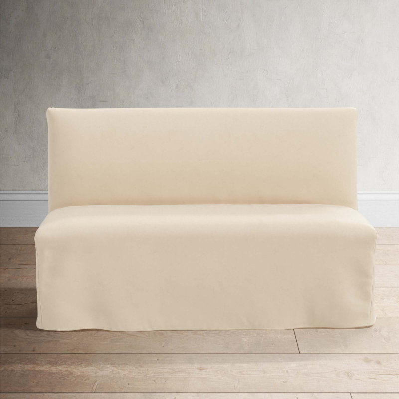 Ivanka Upholstered Bench, Classic Pearl Performance Velvet
