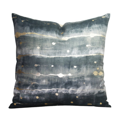 Feather Reversible Throw Pillow