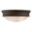 Plafonnier encastré simple en forme de bol 12,99 po Burtundy-89294439