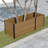Modular Raised Garden Bed With Rectangular & Square Planter Boxes（No bottom panel）-405092404