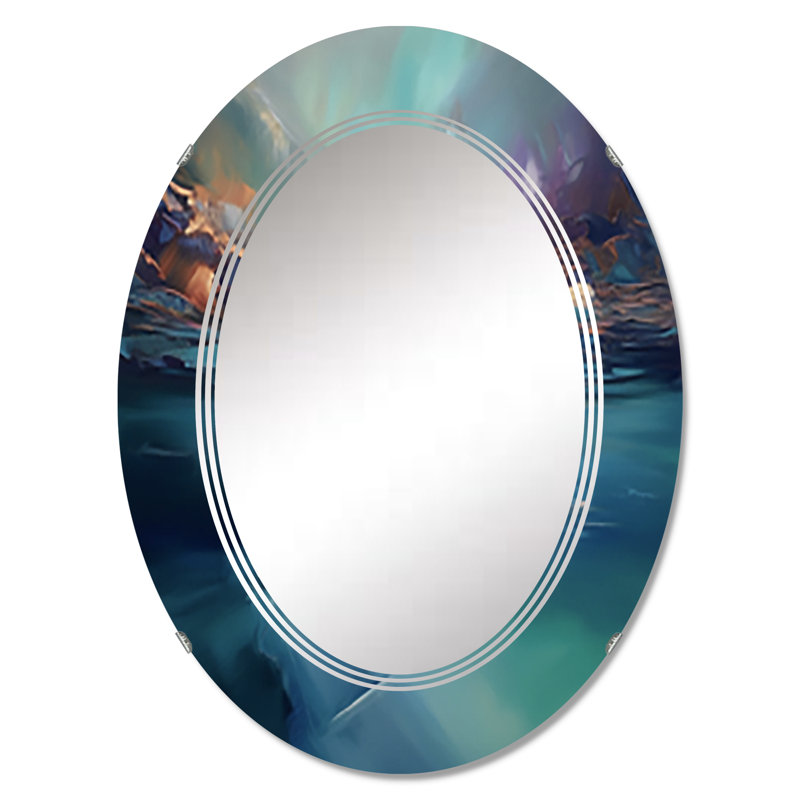 Rhobelle - Lake Wall Mirror Oval, 30 po x 20 po