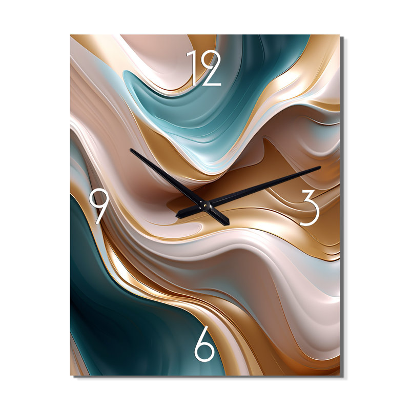 Horloge murale Tender Wave Harmony, Très grand