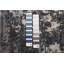 Tapis bleu / gris foncé / ivoire Edmore-876166475