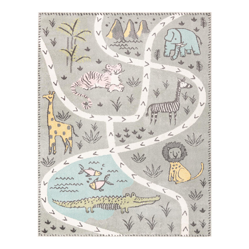 Polypropylene Plastic Rug, Rectangle 7'10" x 10'