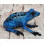 Figurine de sculpture en bronze bleue