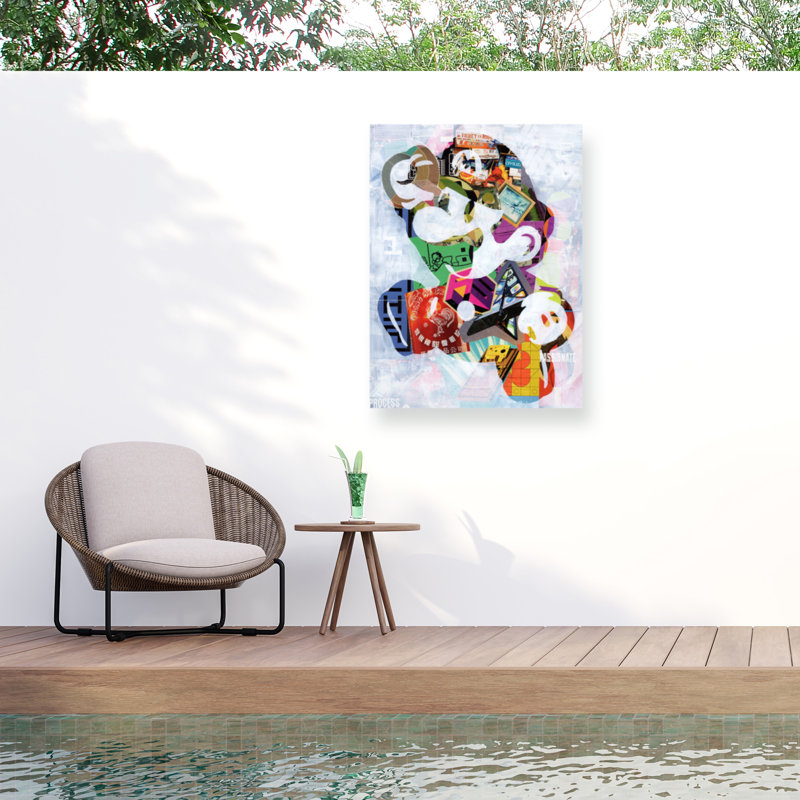 Rouleau bolologien sur toile, H 32 po x l 24 po