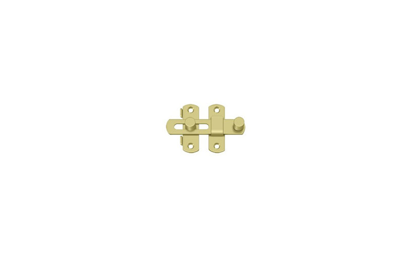 Latch/Catch/Bolt, Polished Brass