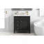 Meuble-lavabo 30 po avec lavabo supérieur, meuble-lavabo moderne avec 2 tiroirs et un tiroir basculant, meuble-lavabo simple-1407845882