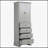 Versatile Storage Cabinet With Multiple Compartments For Various Spaces-53781762