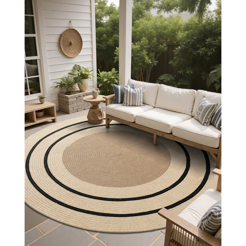 Jute / Sisal Rug, 106,5 po x 106,5 po